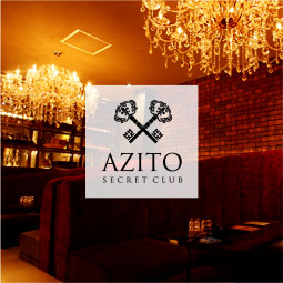 AZITOの店内風景とロゴ
